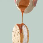 Biscotti con gocce di Cioccolato e gelato al Caramello (2pz)