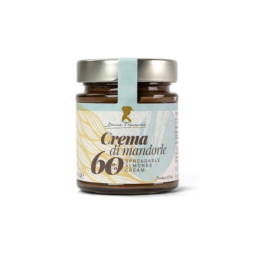 Crema spalmabile di mandorle di Donna Francesca